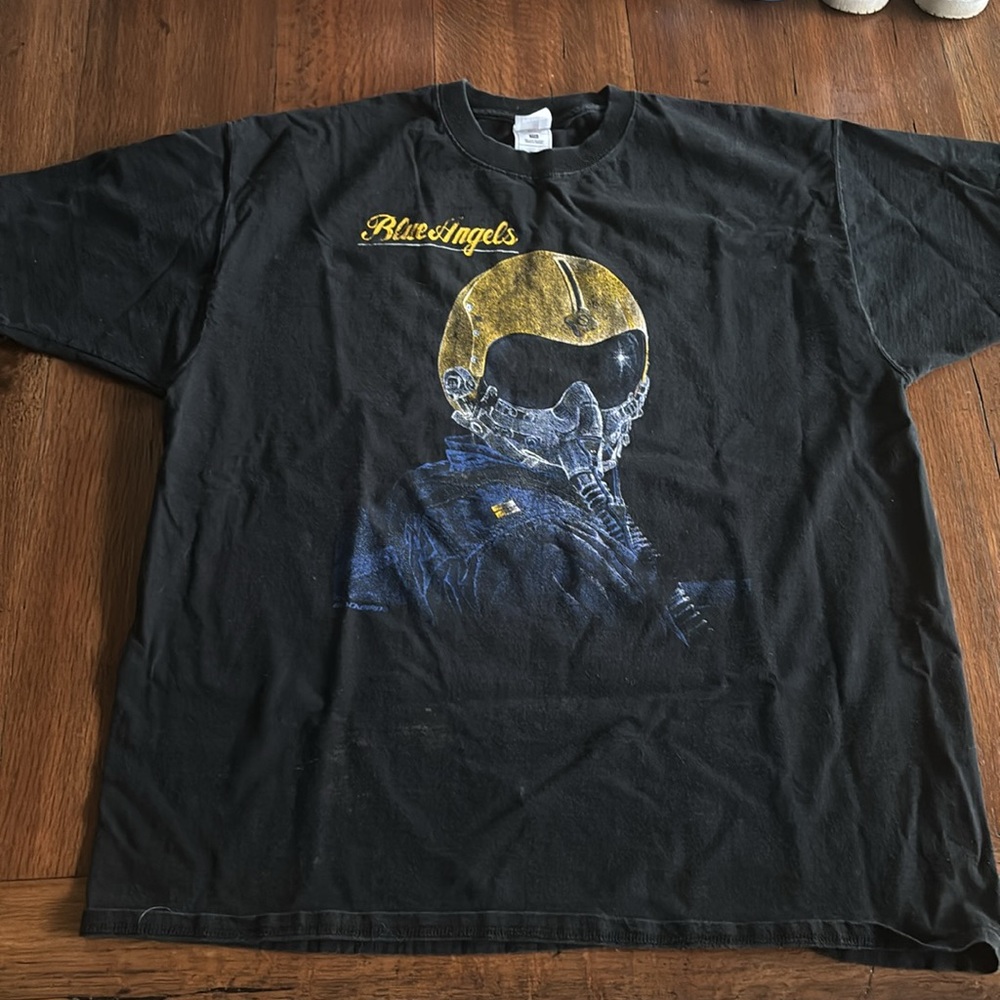 Vintage Blue Angels blackbird Tshirt